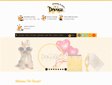 Tablet Screenshot of dawgzstore.com